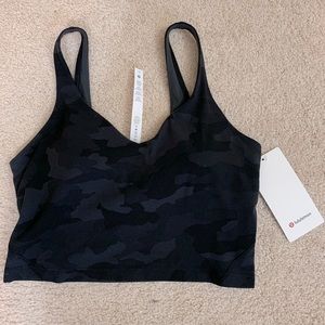 Lululemon Align Tank Heritage 365 Camo Deep Coal Multi. NWT. Size 10.